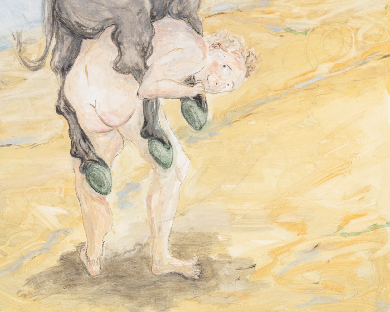 Tanya Merrill

Goya&amp;#39;s ass

2023

Oil and graphite on linen

84 x 60 inches (213.4 x 152.4 cm)

Signed, dated verso

TME 160

SOLD