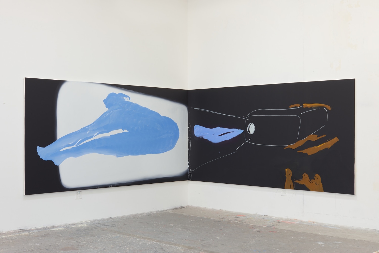TALA MADANI
Sky Mother
2022
Oil on linen
72 x 144 x 1 1/4 inches (182.9 x 365.8 x 3.2 cm) Left Panel
72 x 144 x 1 1/4 inches (182.9 x 365.8 x 3.2 cm) Right Panel
TMA 397
$250,000