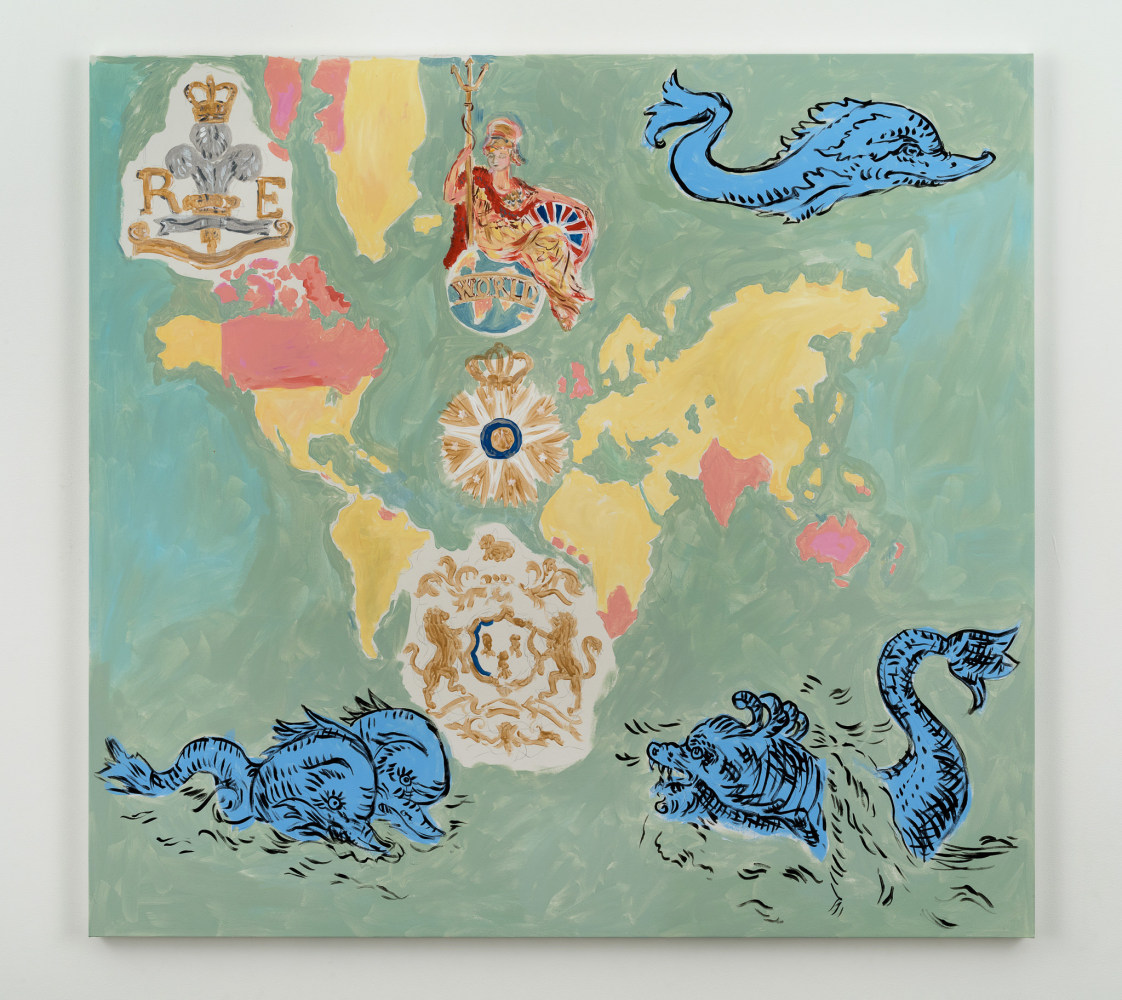 Karen Kilimnik

the royal british empire world with the royal loch ness sea monsters

2019

Acrylic and gouache on canvas

53 x 56 3/4 inches (134.6 x 144.1 cm)

Signed, dated verso

KK 4482

&amp;nbsp;

INQUIRE