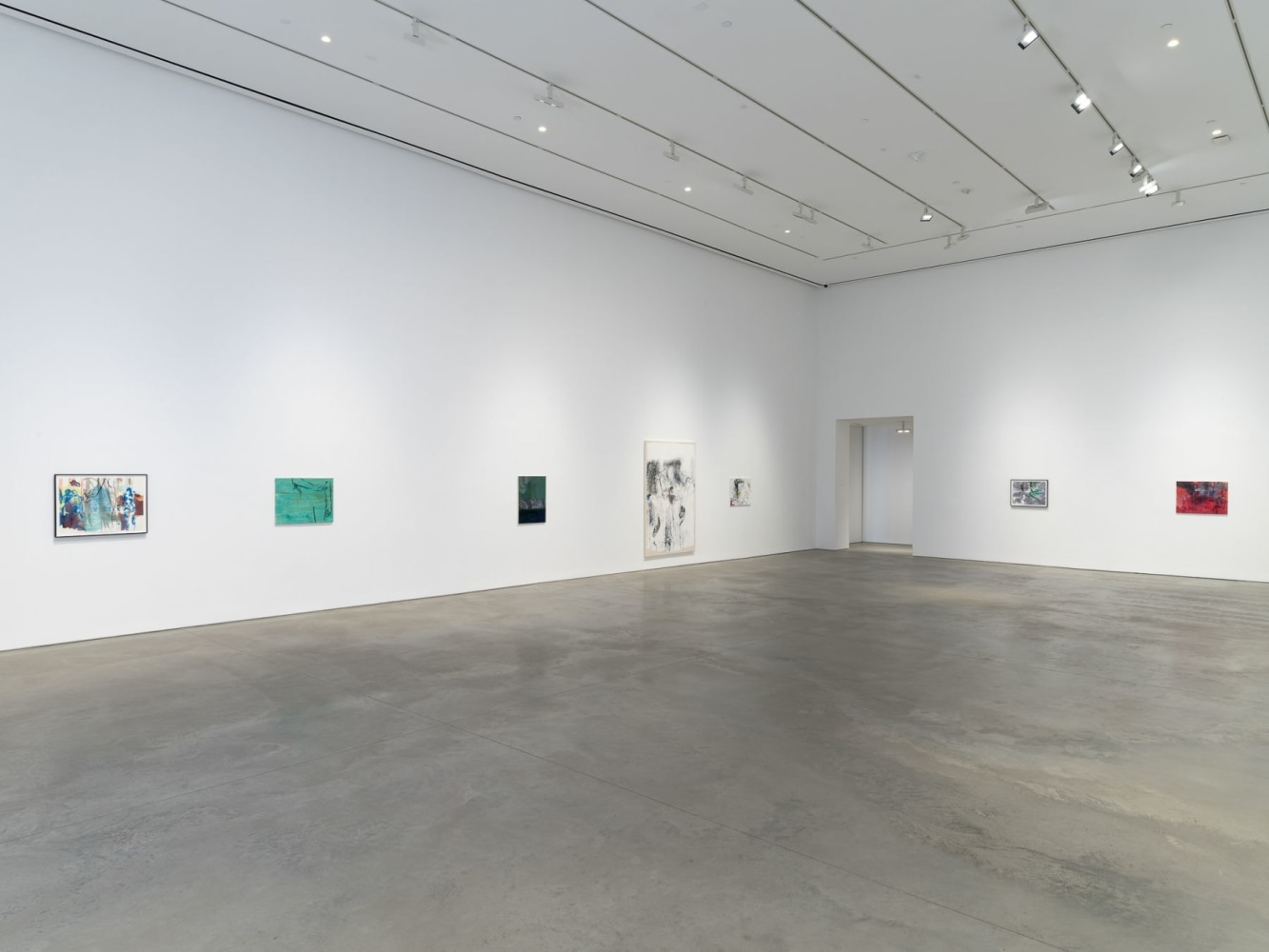 Installation view: Nick Mauss, 303 Gallery, New York, 2020. Photo: John Berens