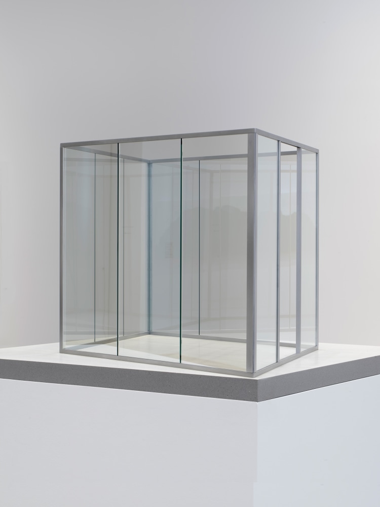 DAN GRAHAM
Diamond or Swimming Pool
2019
2-way mirror glass, aluminum
28 x 42 1/8 x 42 1/8 inches (71 x 107 x 107 cm)
Edition of 3
DG 105
$85,000