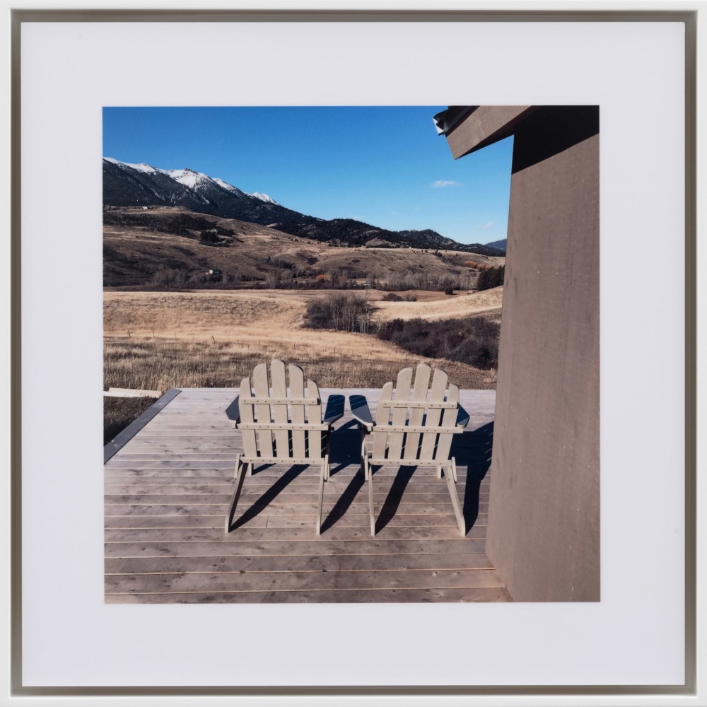 Stephen Shore

Bozeman, Montana, November 22, 2016

2016 (printed 2020)

Dye sublimation print on aluminum

6 x 6 inches (15.2 x 15.2 cm)

8 x 8 inches (20.3 x 20.3 cm) print

8 1/2 x 8 1/2 inches (21.6 x 21.6 cm) framed

Unique

SS 3248

&amp;nbsp;

INQUIRE