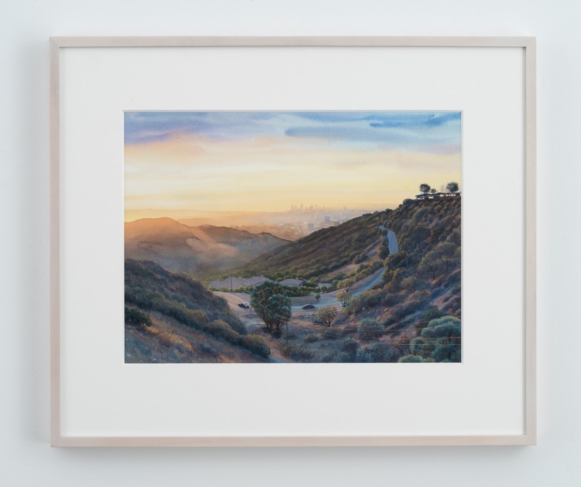 Tim Gardner

Sunrise, L.A.

2019

Watercolor and gouache on paper

15 x 20 inches (38.1 x 50.8 cm)

16 x 21 inches (40.6 x 53.3 cm) paper

23 7/8 x 28 3/8 inches (60.6 x 72.1 cm)

Signed, dated verso

TG 565


INQUIRE