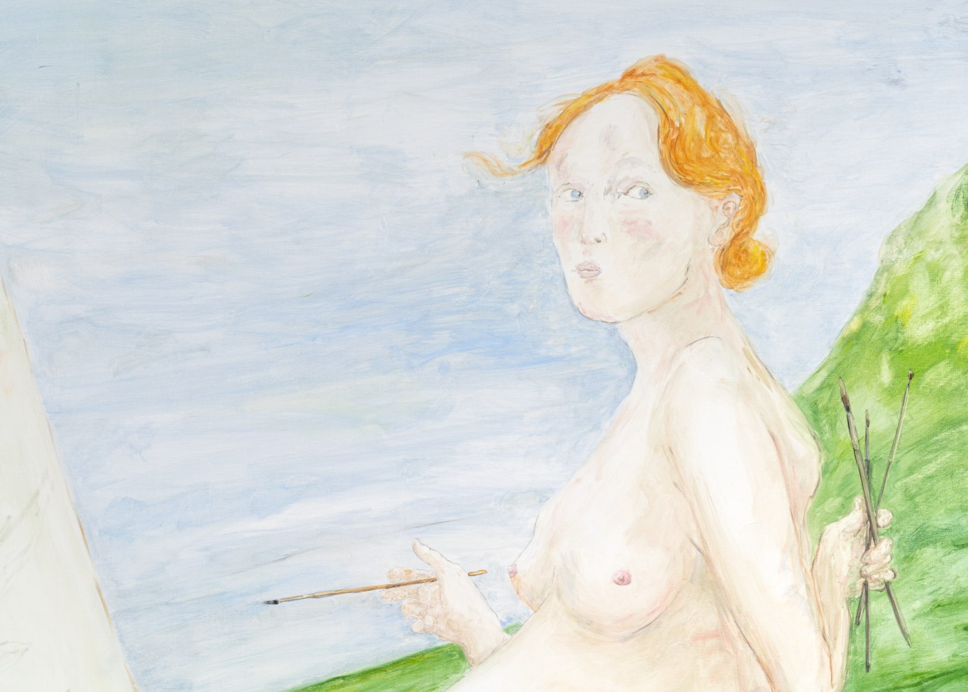Tanya Merrill

Helene pregnant, painting

2023

Oil and graphite on linen

84 x 60 inches (213.4 x 152.4 cm)

Signed, dated verso

TME 161

$60,000
