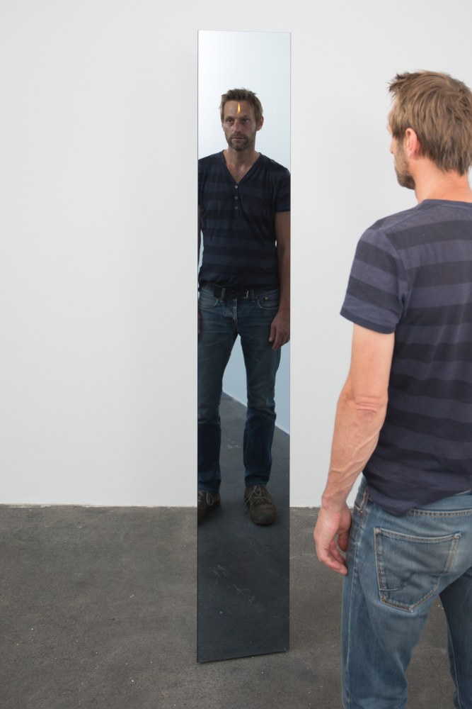 Jeppe Hein

Third Eye Triangular

2017

Two-way mirror, powder-coated steel, candle

78 3/4 x 11 7/8 x 10 1/4 inches (200 x 30 x 26 cm)

Edition&amp;nbsp;of 3, with 2 AP

JH 384

&amp;nbsp;

INQUIRE