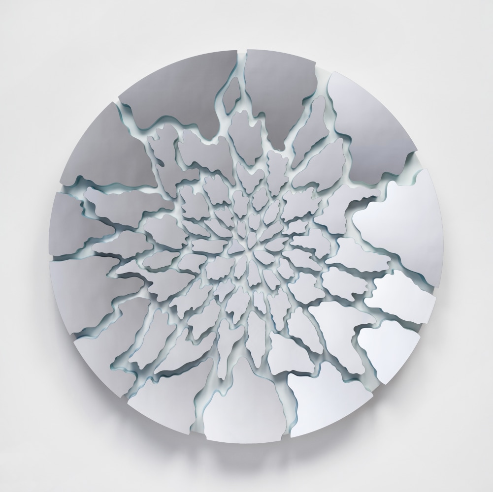 Doug Aitken

Terra (camouflage 111-175C)

2023

Wood, polished stainless steel, paint

46 x 46 x 4 3/4 inches (116.8 x 116.8 x 12.1 cm)

DA 831

$200,000