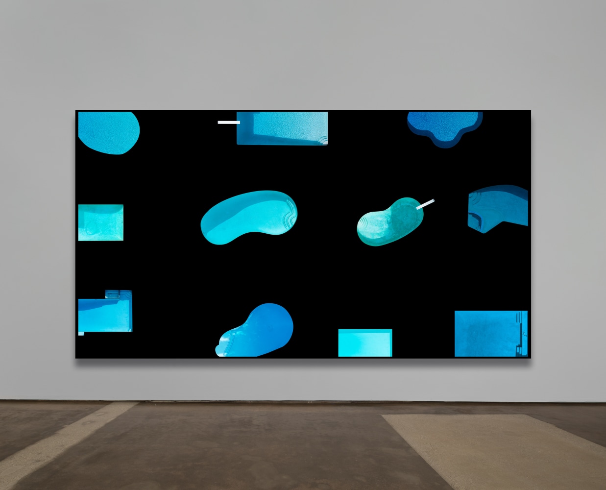 Doug Aitken

Futures Past (aerial pools)

2019

Chromogenic transparency on acrylic in aluminum lightbox with LEDs

67 3/4 x 124 1/2 x 7 1/8 inches (172.1 x 316.2 x 18.1 cm)

Edition&amp;nbsp;of 4, with 2 AP

DA 631

&amp;nbsp;

INQUIRE