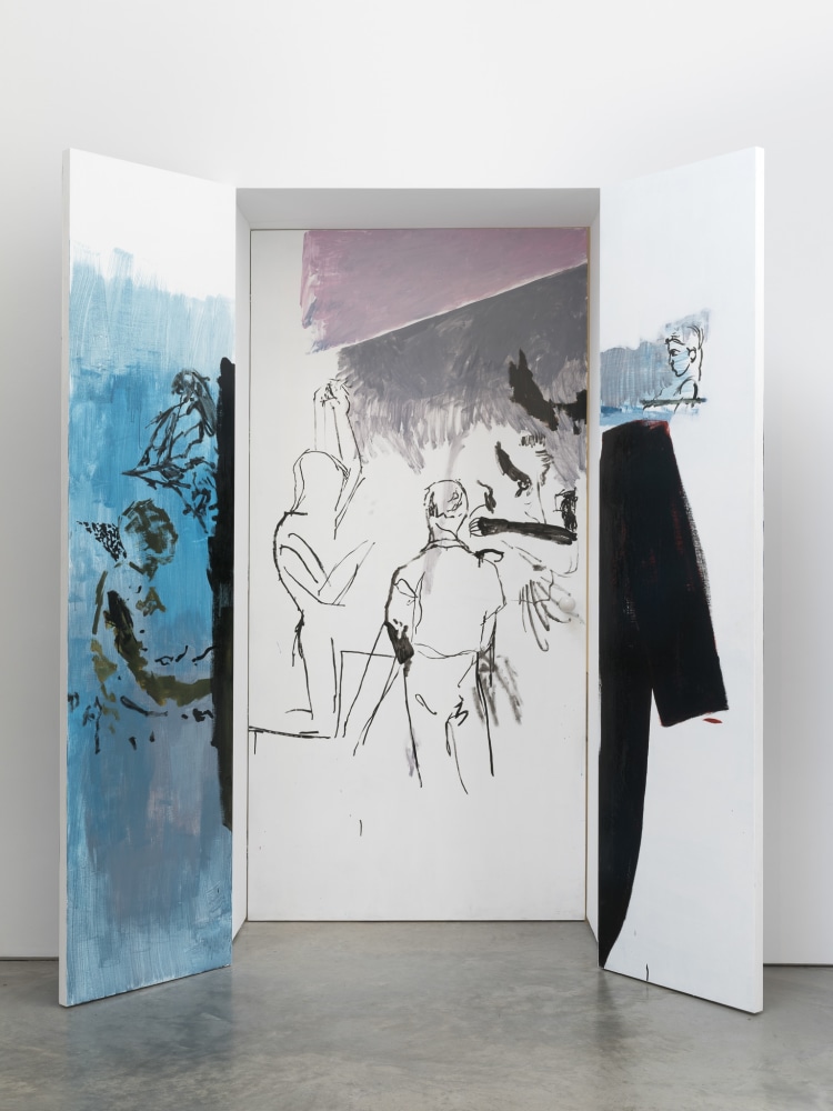 Nick Mauss

Constant Double Function

2020

Acrylic and enamel on wood

Single door: 90 x 44 inches (228.6 x 111.8 cm)

Double doors: 90 x 22 inches (228.6 x 55.9 cm) each

NM 814

&amp;nbsp;

INQUIRE