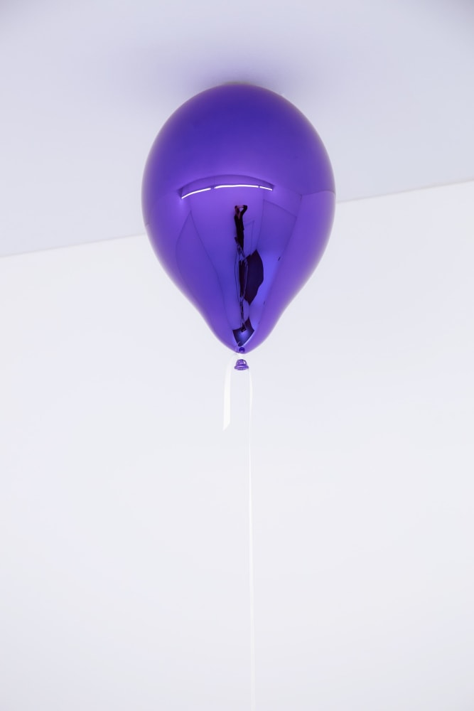 Jeppe Hein

One Wish for You (violet)

2020

Glass fiber reinforced plastic, chrome lacquer (violet), magnet, string (white smoke)

15 3/4 x 10 1/4 x 10 1/4 inches (40 x 26 x 26 cm)

Edition&amp;nbsp;of 3, with 2AP

JH 565

&amp;euro;21,000

&amp;nbsp;

INQUIRE