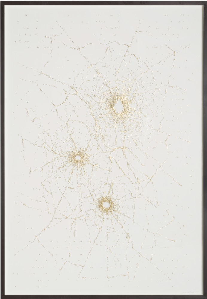 Alicja Kwade

One Year V

2022

Watch hands on cardboard

85 x 58 5/8 x 2 inches (216 x 149 x 5 cm) framed

Signed, dated, titled

AKW 859

&amp;euro;70,000