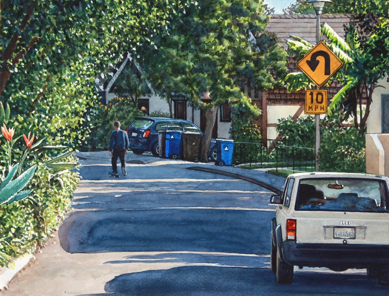 Tim Gardner

Camper on a Country Road with Mt. Cheam

2021

Watercolor on paper

11 3/8 x 12 3/8 inches (28.9 x 31.4 cm)

TG 622