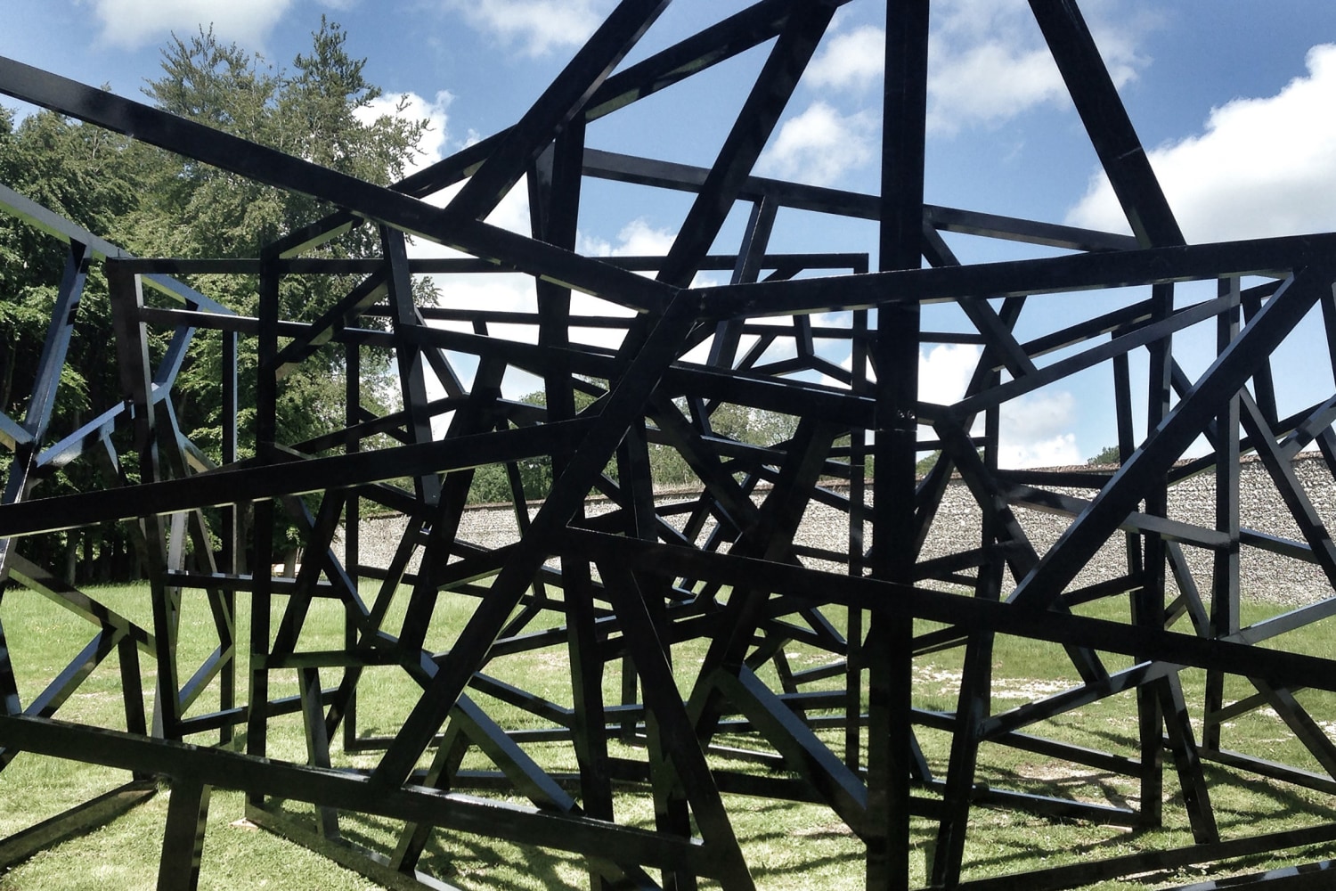 Eva Rothschild

Nature and Culture

2014

Painted aluminum

118 1/8 x 374 1/8 x 374 1/8 inches (300 x 950.3 x 950.3 cm)

ER 258

&amp;nbsp;