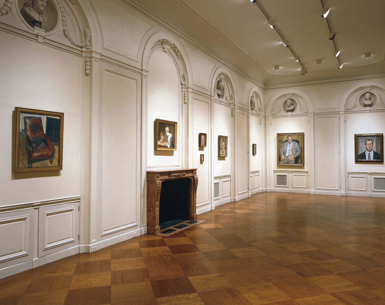 Installation view of Lucian Freud: Recent Work, 2000