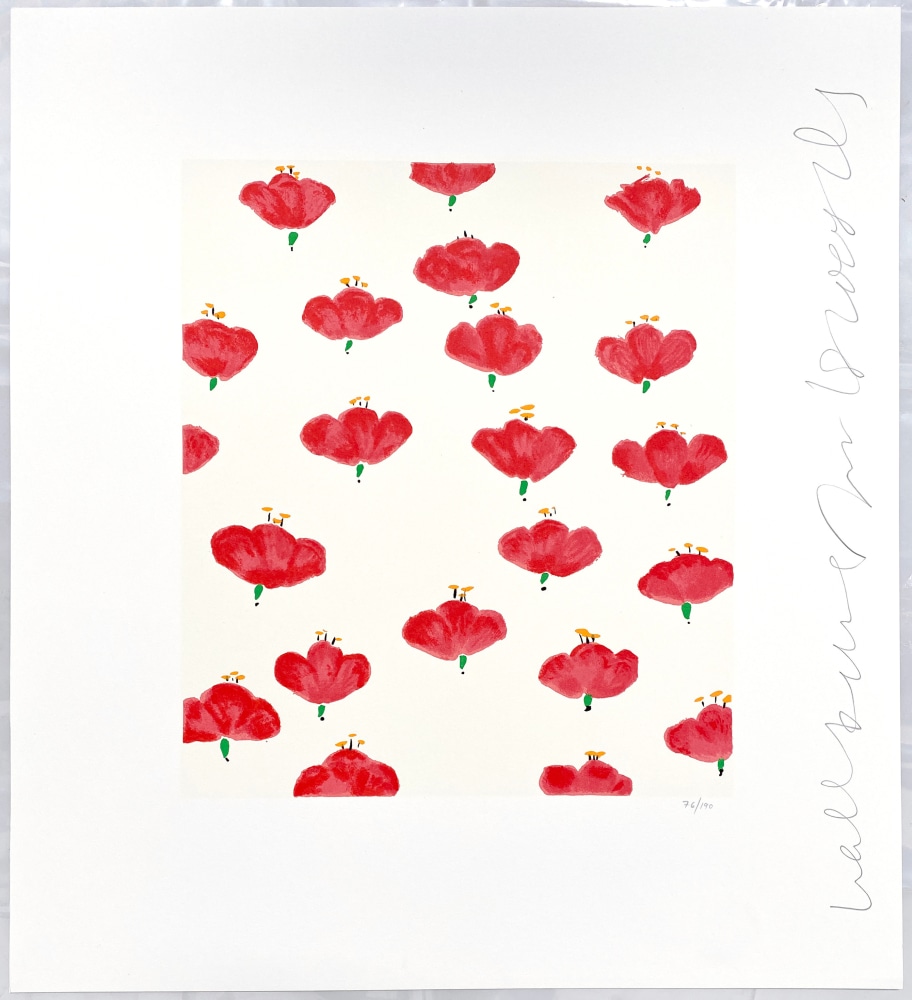 Wallflowers (#32), 2008
Screenprint
24 1/8 x 21 3/8 inches
Edition of 190
Signed and numbered
SUL210