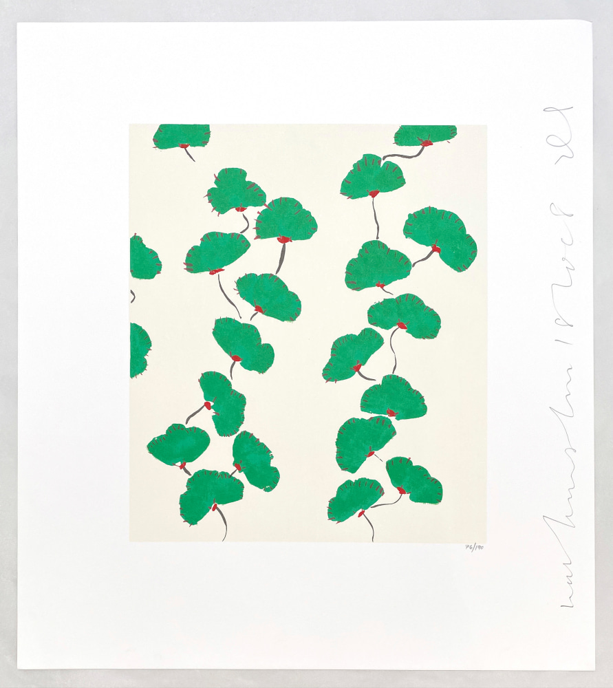 Donald Sultan, Wallflowers (#11)