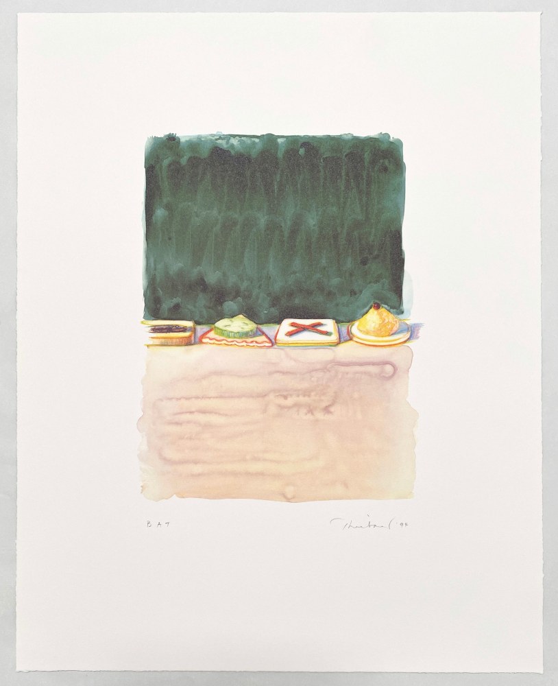 Wayne Thiebaud, Hor d&quot;Oeuvres, from The Physiology of Taste