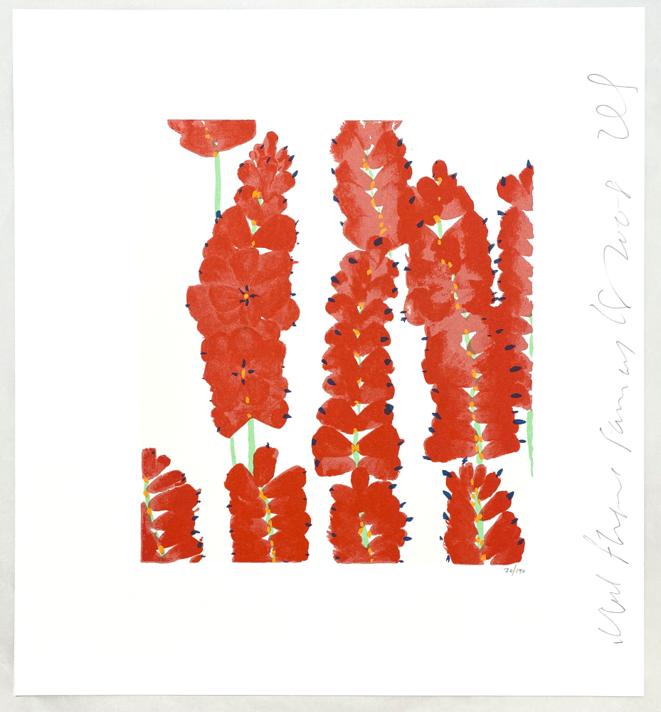 Donald Sultan, Wallflowers (#26)