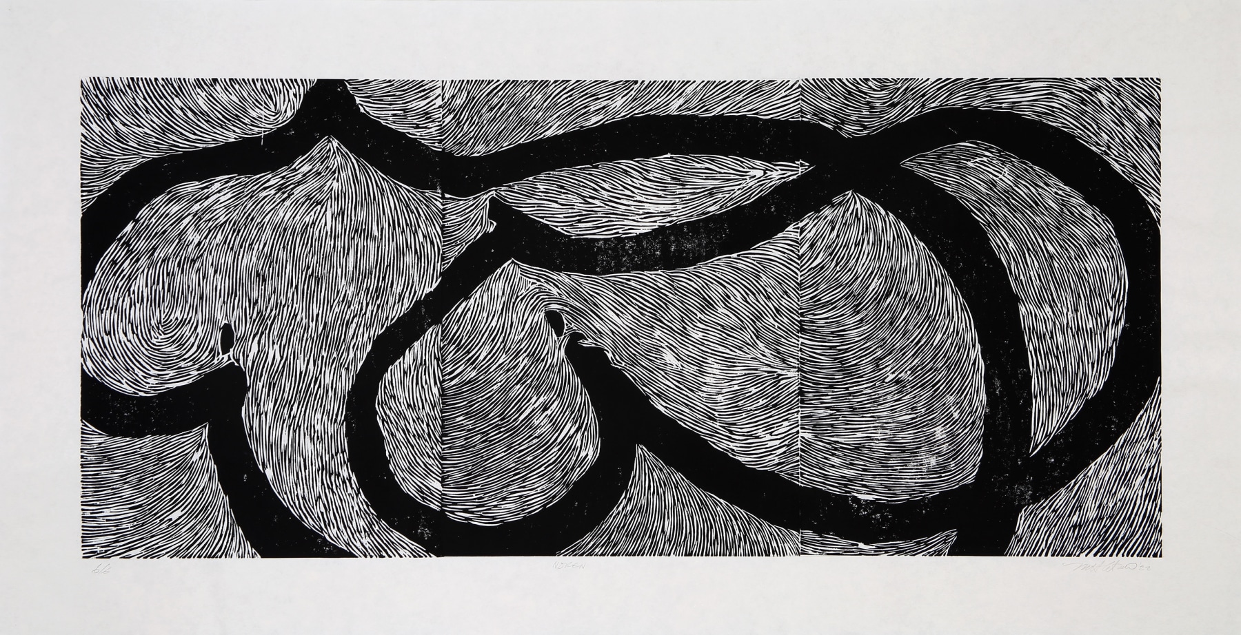 Noren, 2022
Woodcut
32 x 62 inches
Edition of 6
Signed and numbered
KATA071