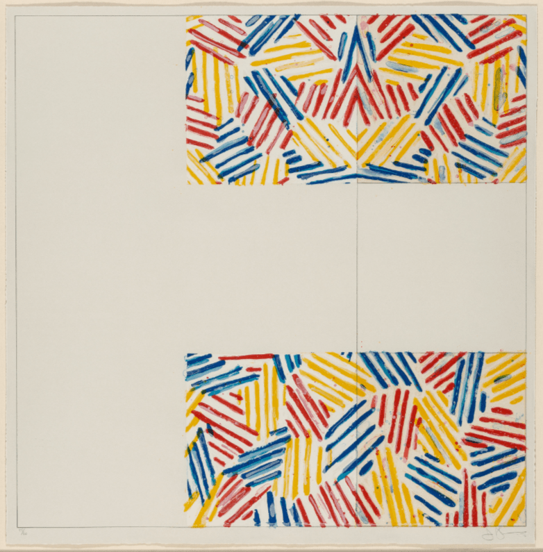 #2 (After Untitled 1975), 1976
Lithograph
30 1/8 x 29 5/8 inches
Edition of 60
Signed and numbered
JOHX175