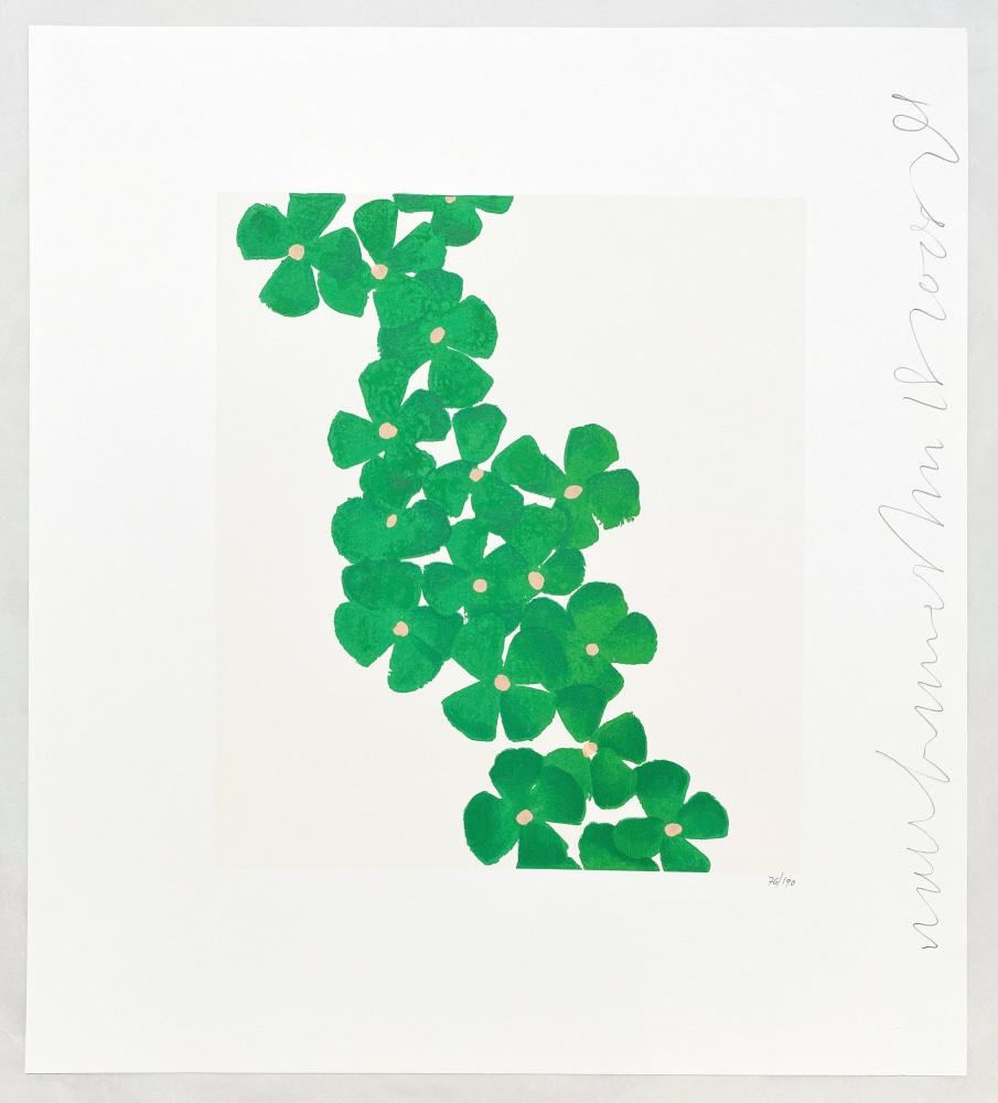 Donald Sultan, Wallflowers (#6)