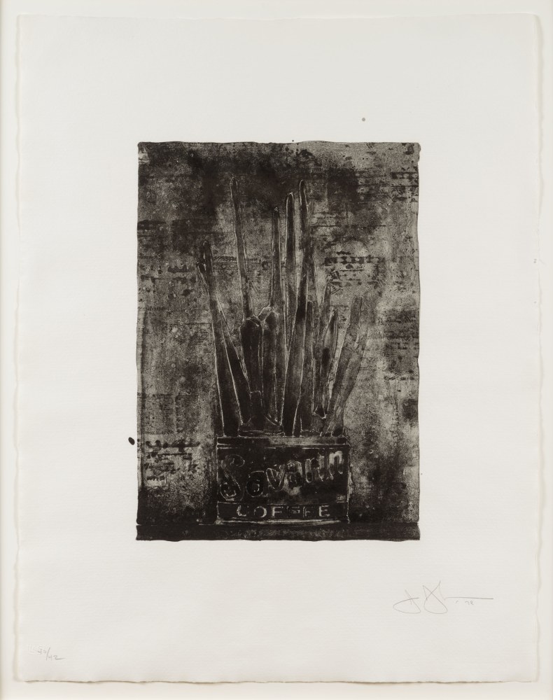 Jasper Johns, Savarin (Cookie), Lithograph