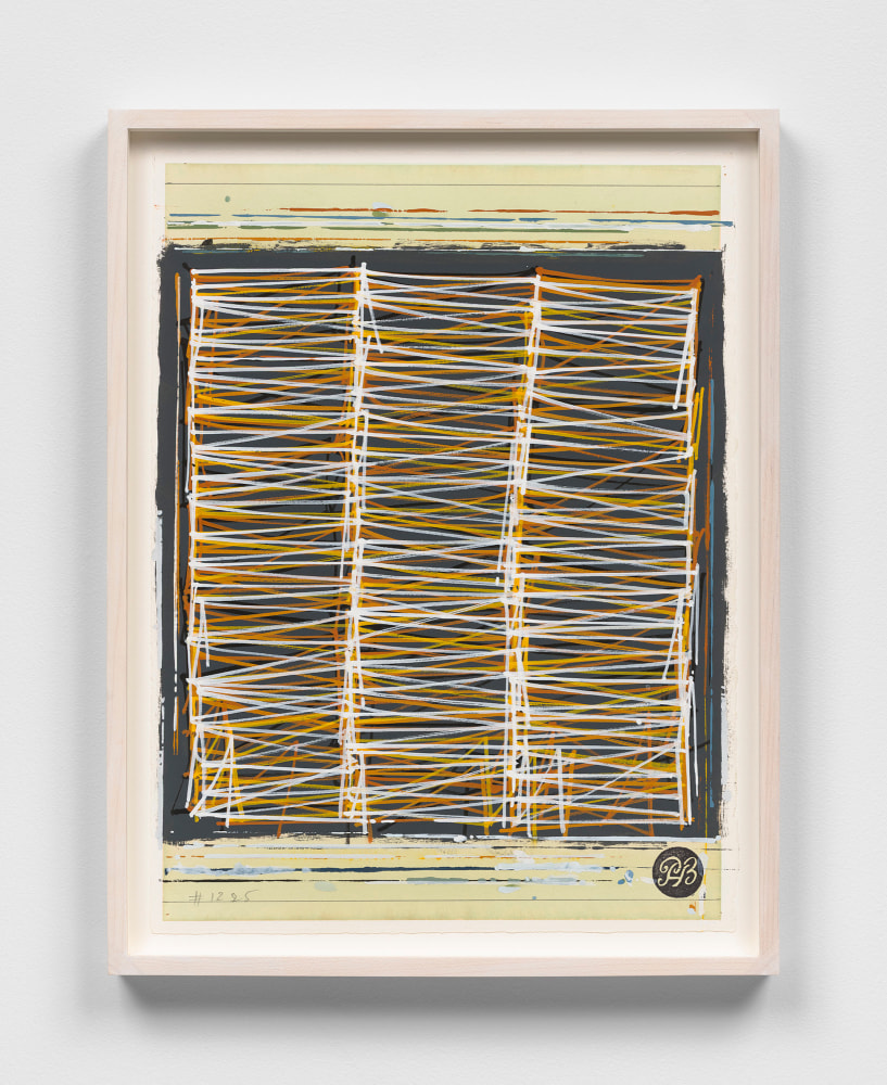 Phong H. Bui&amp;nbsp;(b. 1964)

Meditation Painting #1225, 2025

Pencil on paper

14 7/8 x 11 1/4 inches, sheet

16 1&amp;frasl;2 x 12 3&amp;frasl;4 inches, framed