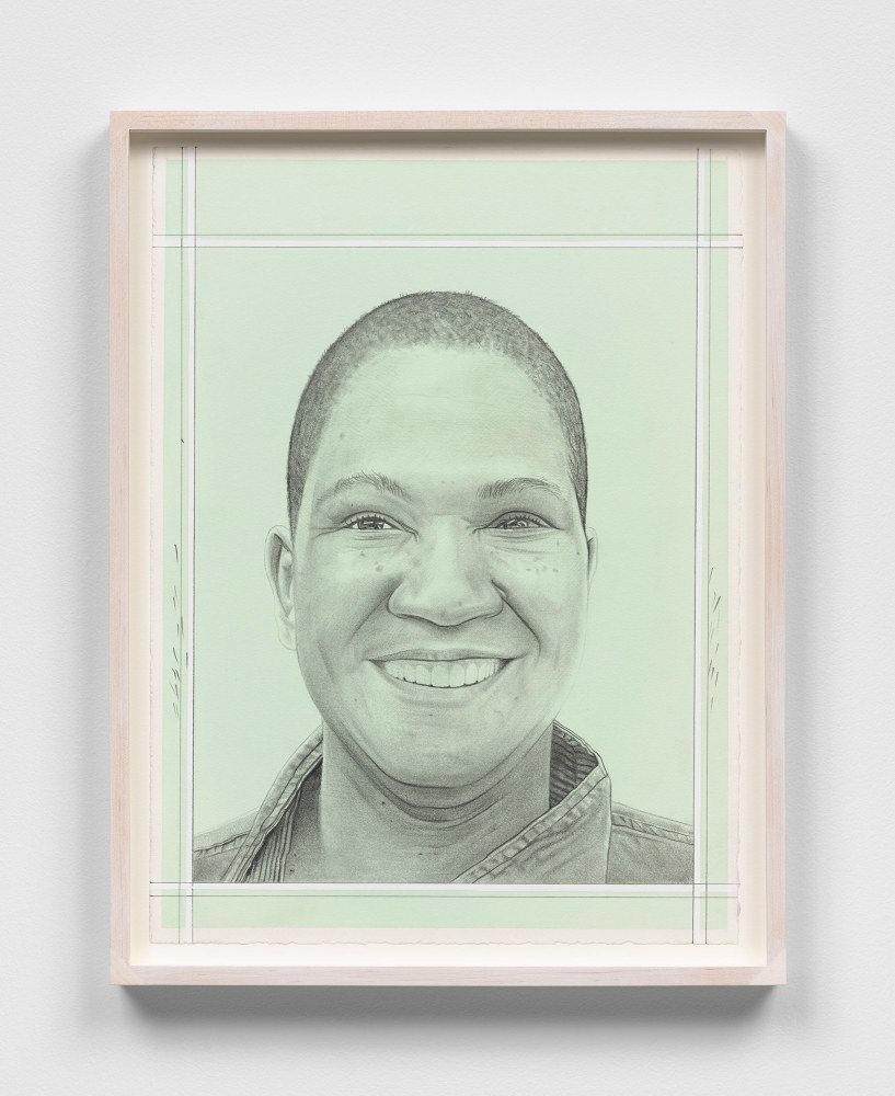 Phong H. Bui&amp;nbsp;(b. 1964)

Pamela Sneed, 2025

Pencil on paper

14 7/8 x 11 1/4 inches, sheet

16 1&amp;frasl;2 x 12 3&amp;frasl;4 inches, framed