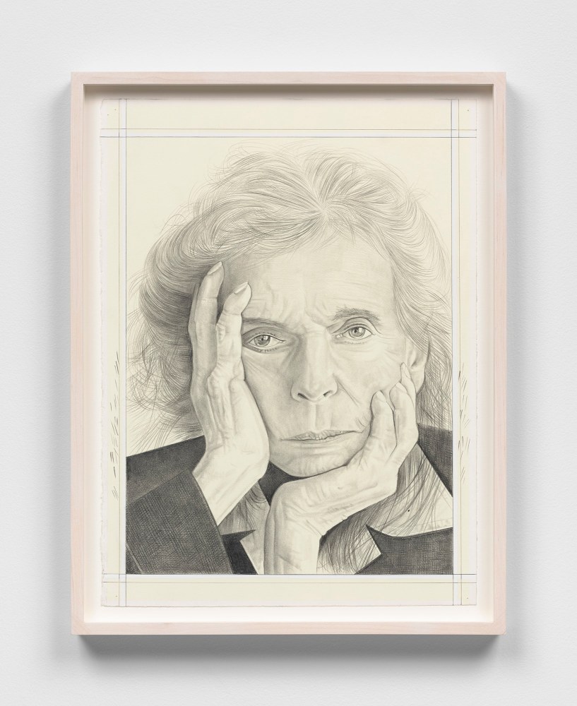 Phong H. Bui&amp;nbsp;(b. 1964)

Pat Steir, 2025

Pencil on paper

14 7/8 x 11 1/4 inches, sheet

16 1&amp;frasl;2 x 12 3&amp;frasl;4 inches, framed