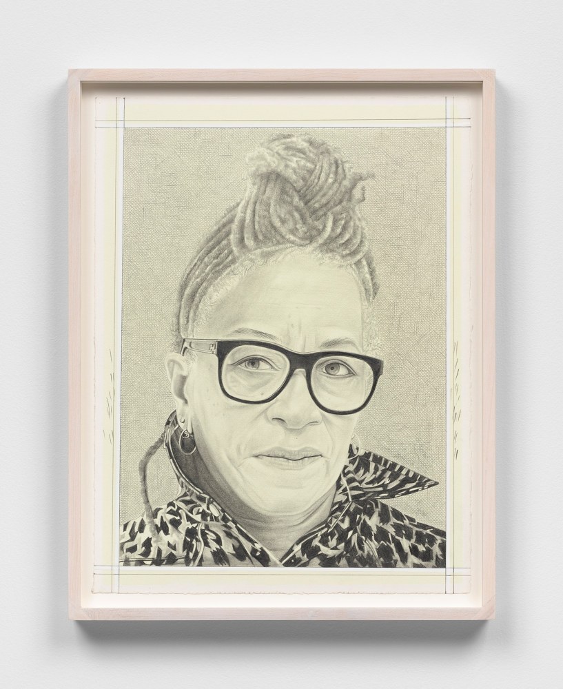 Phong H. Bui&amp;nbsp;(b. 1964)

Veronica Ryan, 2025

Pencil on paper

14 7/8 x 11 1/4 inches, sheet

16 1&amp;frasl;2 x 12 3&amp;frasl;4 inches, framed