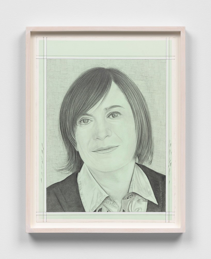 Phong H. Bui&amp;nbsp;(b. 1964)

Madeleine Grynsztejn, 2025

Pencil on paper

14 7/8 x 11 1/4 inches, sheet

16 1&amp;frasl;2 x 12 3&amp;frasl;4 inches, framed