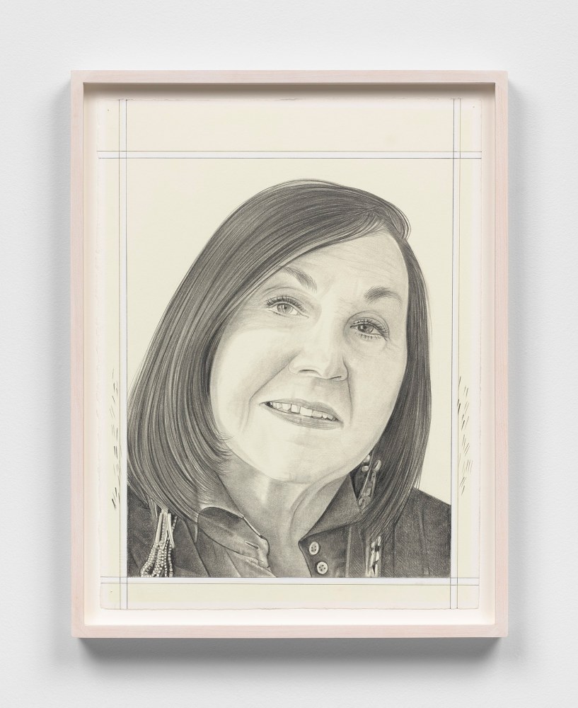 Phong H. Bui&amp;nbsp;(b. 1964)

Kay WalkingStick, 2024

Pencil on paper

14 7/8 x 11 1/4 inches, sheet

16 1&amp;frasl;2 x 12 3&amp;frasl;4 inches, framed