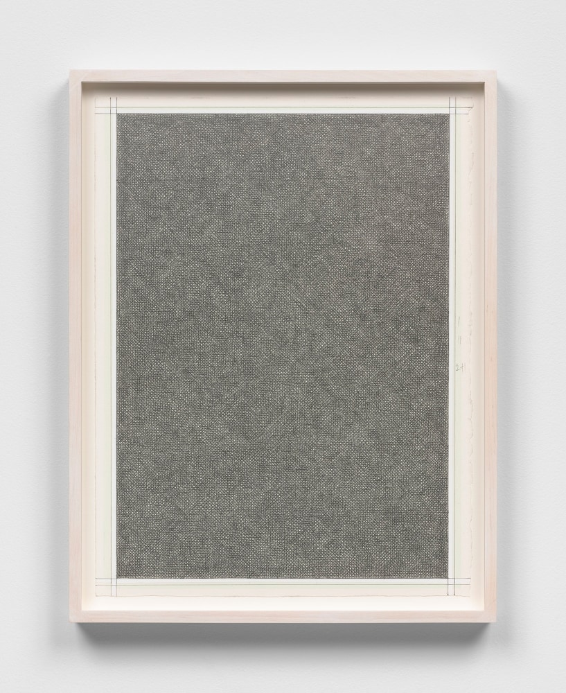 Phong H. Bui (b. 1964)

Meditation Drawing Group #5 (for David Shapiro), 2025

Pencil on paper

14 13/16 x 11 1/2 inches, sheet

16 1/2 x 12 3/4 inches, framed