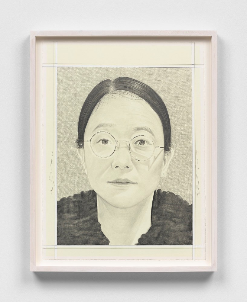 Phong H. Bui&amp;nbsp;(b. 1964)

Christine Sun Kim, 2025

Pencil on paper

14 7/8 x 11 1/4 inches, sheet

16 1&amp;frasl;2 x 12 3&amp;frasl;4 inches, framed