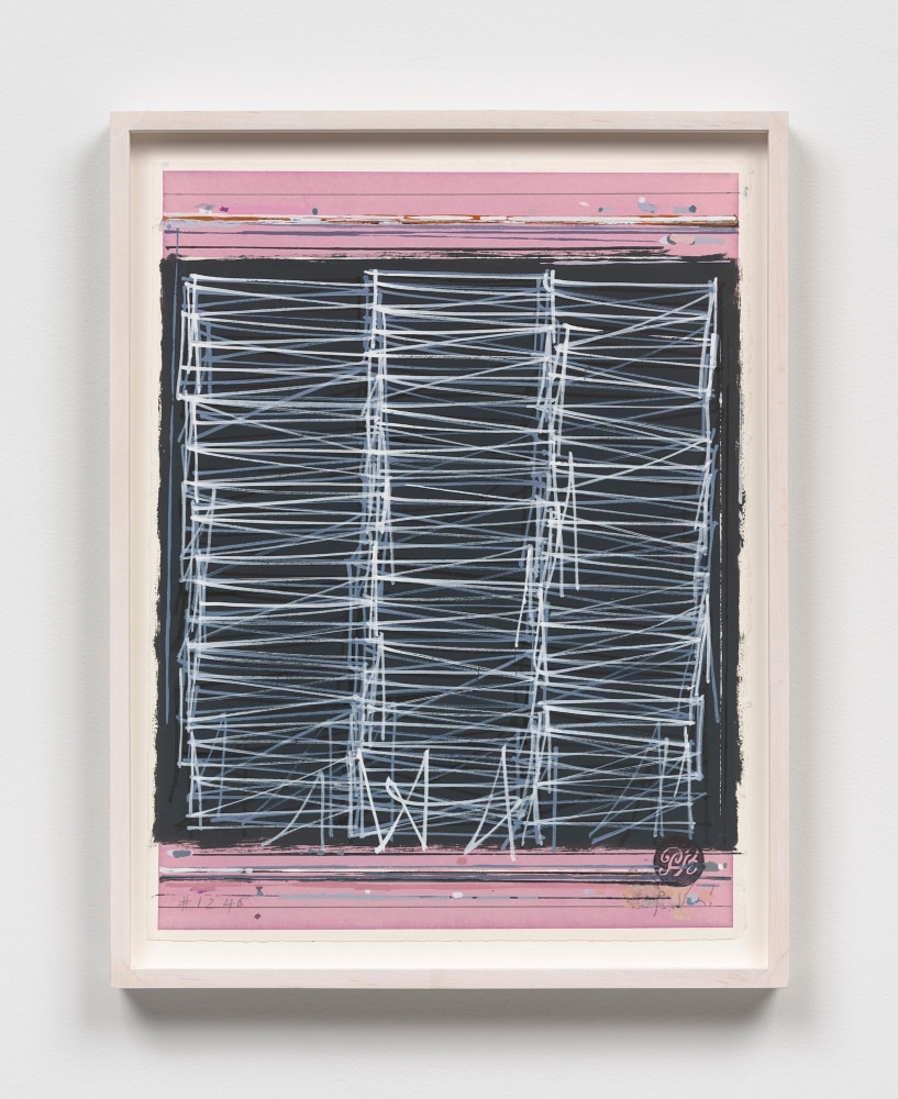 Phong H. Bui&amp;nbsp;(b. 1964)

Meditation Painting #1246, 2025

Pencil on paper

14 7/8 x 11 1/4 inches, sheet

16 1&amp;frasl;2 x 12 3&amp;frasl;4 inches, framed