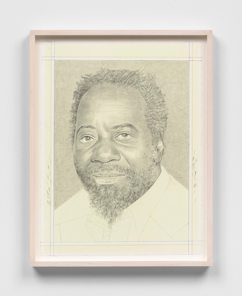 Phong H. Bui&amp;nbsp;(b. 1964)

Ouattara Watts, 2024

Pencil on paper

14 7/8 x 11 1/4 inches, sheet

16 1&amp;frasl;2 x 12 3&amp;frasl;4 inches, framed