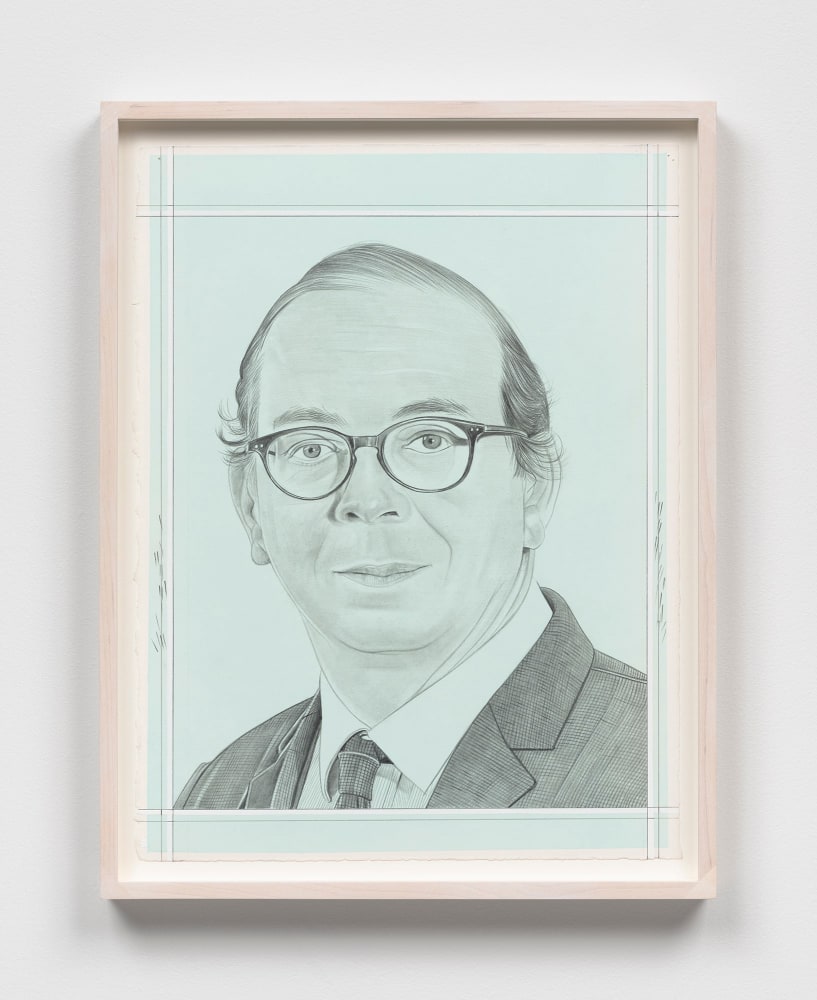 Phong H. Bui&amp;nbsp;(b. 1964)

Laurent Le Bon, 2024

Pencil on paper

14 7/8 x 11 1/4 inches, sheet

16 1&amp;frasl;2 x 12 3&amp;frasl;4 inches, framed