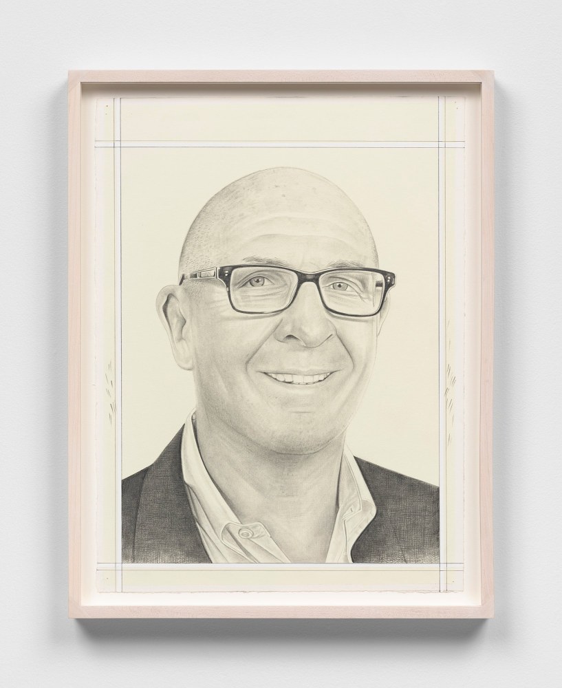Phong H. Bui&amp;nbsp;(b. 1964)

Michael Auping, 2024

Pencil on paper

14 7/8 x 11 1/4 inches, sheet

16 1&amp;frasl;2 x 12 3&amp;frasl;4 inches, framed