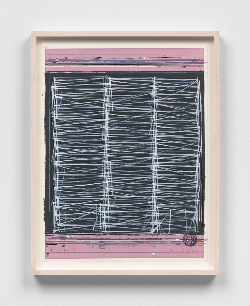 Phong H. Bui&amp;nbsp;(b. 1964)

Meditation Painting #1242, 2025

Pencil on paper

14 7/8 x 11 1/4 inches, sheet

16 1&amp;frasl;2 x 12 3&amp;frasl;4 inches, framed