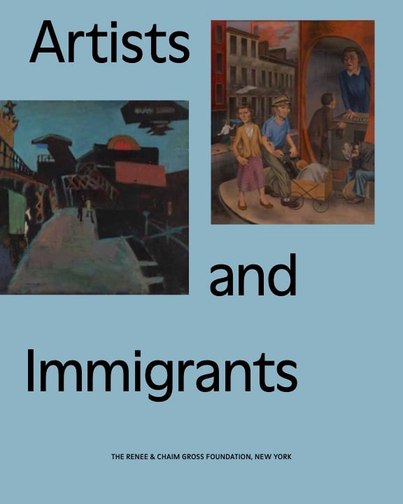 Cover of Artists and Immigrants catalogue