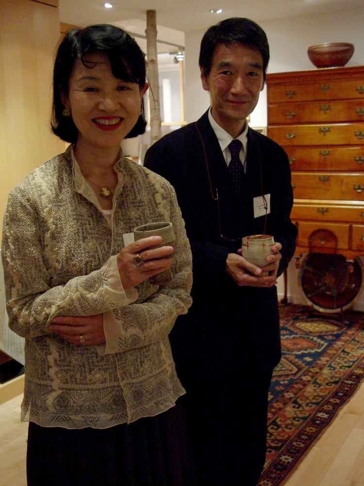 Special dinner for the artist hosted by Alice and Halsey North