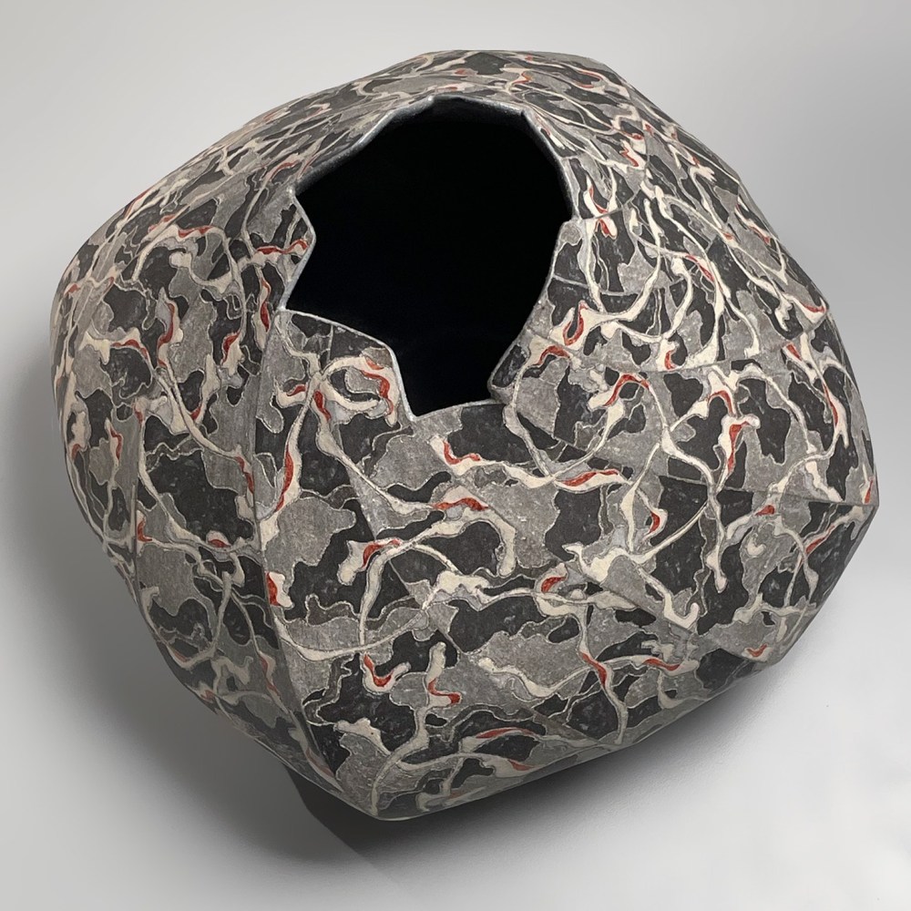 Wada Morihiro - 交滴文器 (Kōtekimonki); Entwining Pattern Vessel - Artworks ...