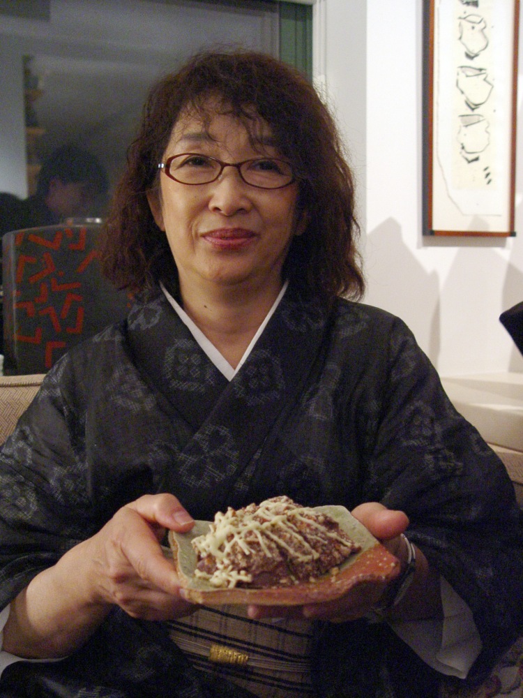 Special dinner for the artist hosted by Alice and Halsey North