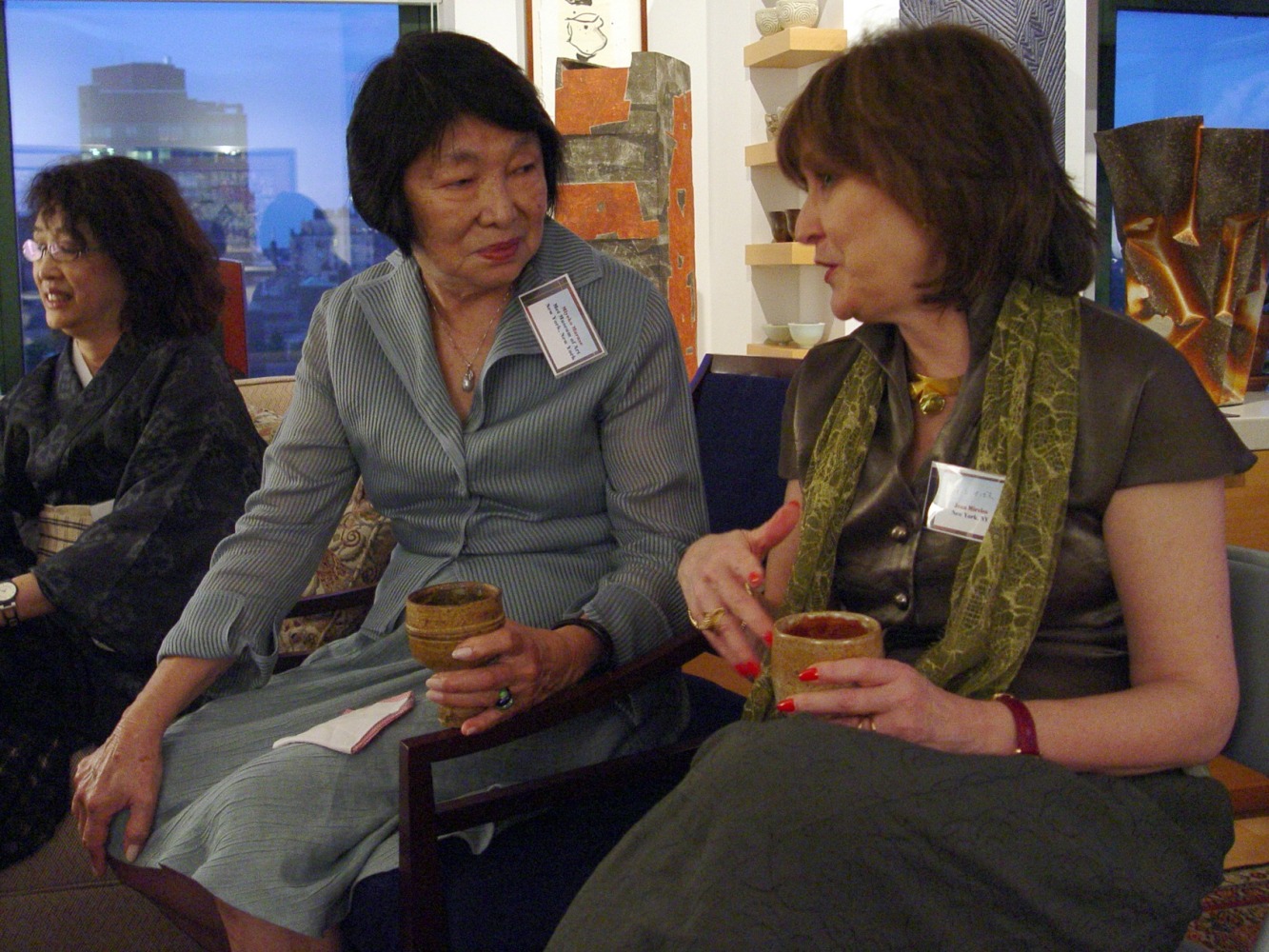 Special dinner for the artist hosted by Alice and Halsey North