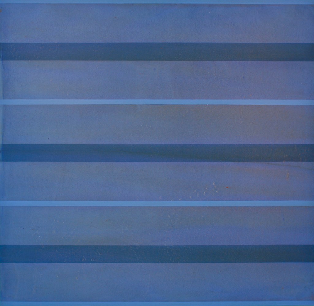 BLUE, 2009
Acrylic on canvas, 55.5 x 55.5&amp;quot;