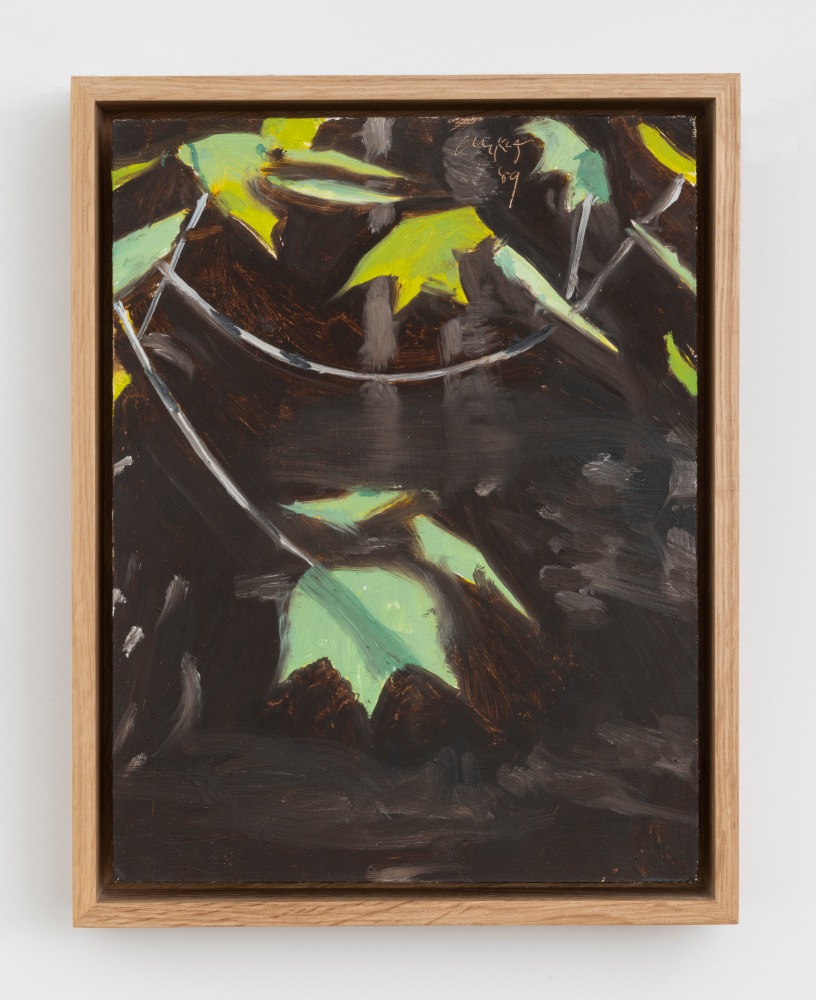 Alex Katz
Maple at Black Brook II, 1989
Oil on board
11 3/4 &amp;times; 9 inches (29.8 &amp;times; 22.9 cm)