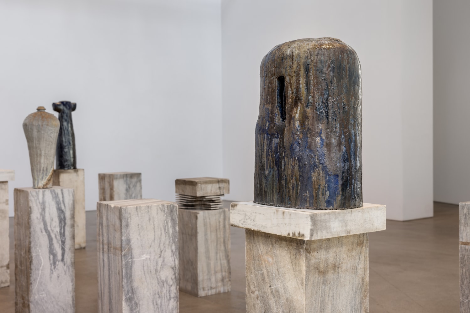 Installation view of Theaster Gates: OH, YOU&amp;#39;VE GOT TO COME BACK TO THE CITY, GRAY Chicago