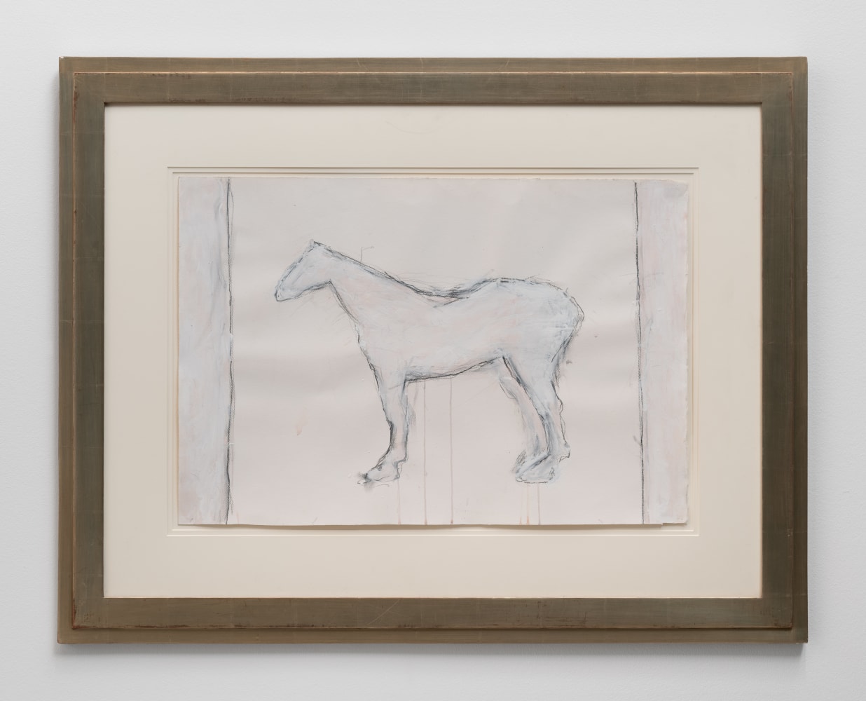Susan Rothenberg
Untitled,&amp;nbsp;1976
Acrylic and graphite on paper
18 &amp;times; 26&amp;nbsp;⅜ in.
(45.7 &amp;times; 67 cm)
Private Collection