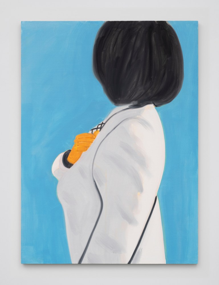 Vivien in White Coat 11, 2021
Oil on linen
66 &amp;times; 48 inches
(167.6 &amp;times; 121.9 cm)
