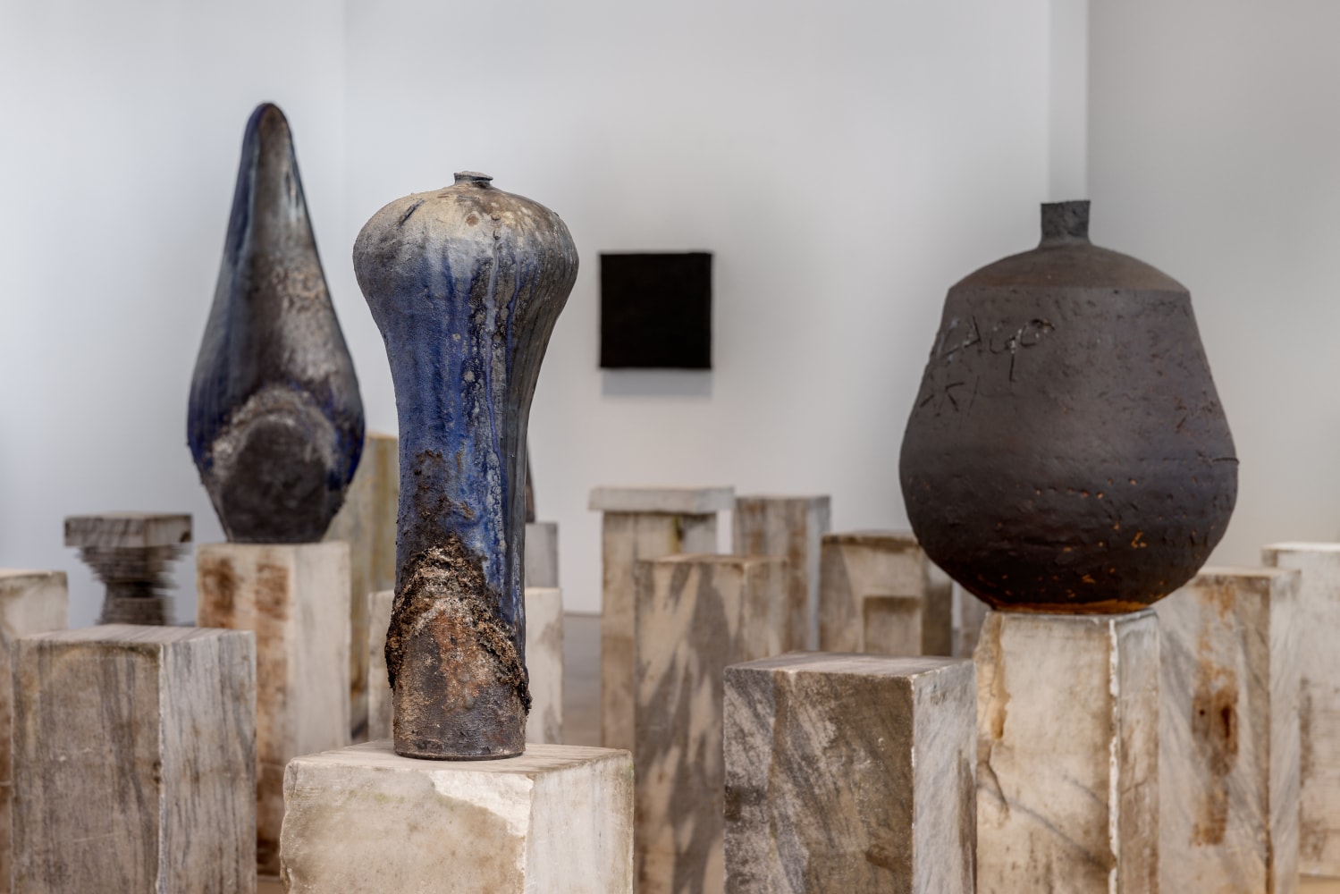 Installation view of Theaster Gates: OH, YOU&amp;#39;VE GOT TO COME BACK TO THE CITY, GRAY Chicago