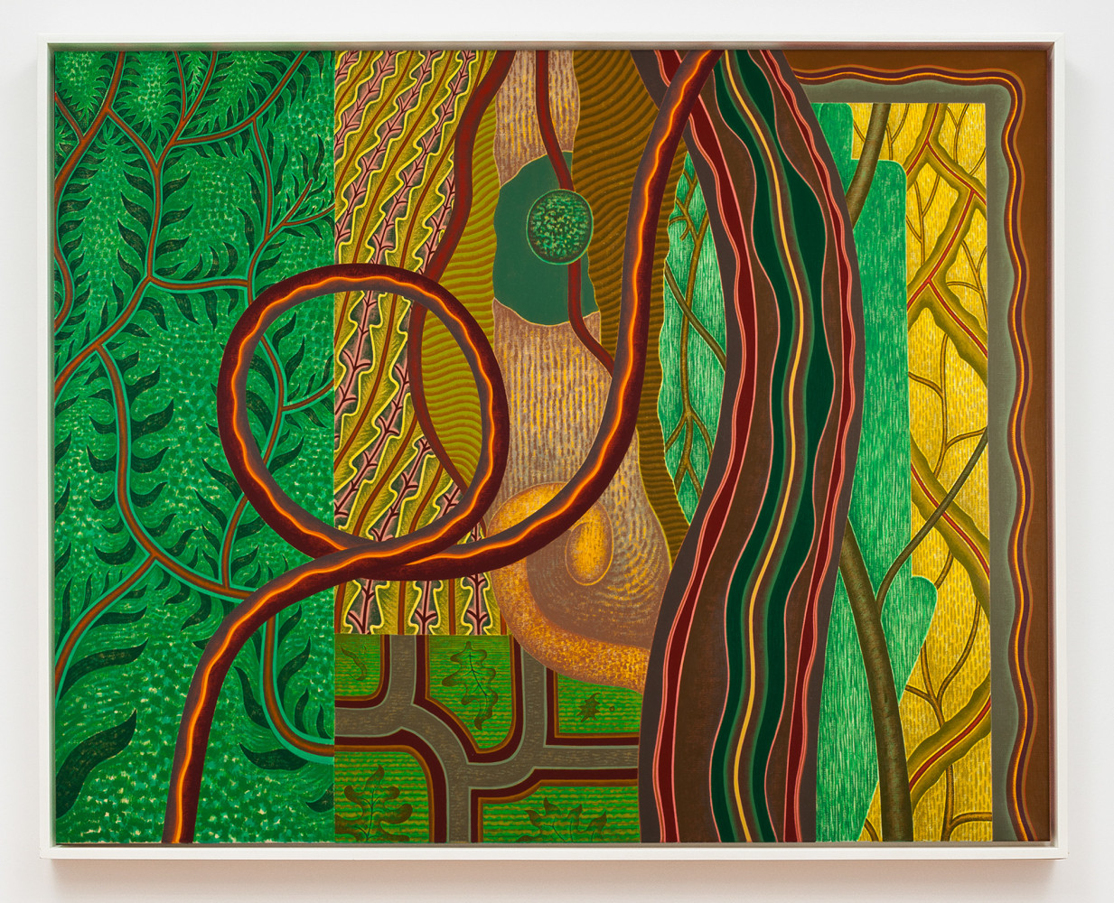 Sassacricket High, 1987
Oil on linen
39 3/4 &amp;times; 50 inches
(101&amp;nbsp;&amp;times; 127 cm)